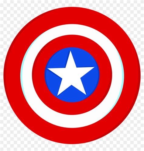 Capitan America Escudo - Captain America Shield Printable - Free ...