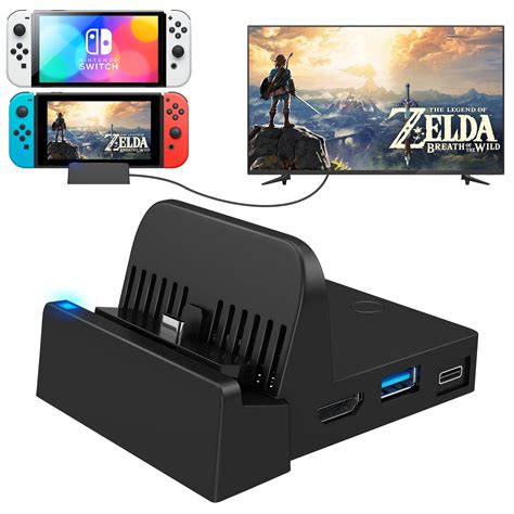 TV Dock Docking Station For Nintendo Switch/Nintendo Switch OLED Model ...