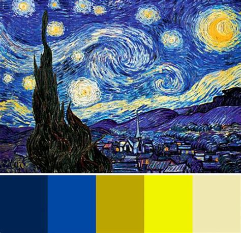 blue and yellow | Night art, Starry night painting, Van gogh art