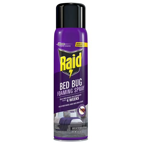 Buy Raid Bed Bug Foaming Spray, Bed Bug Killer, 16.5 oz Online at ...