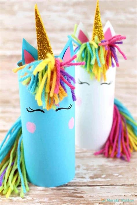 Unicorn Crafts For Kids | Artisanat licorne, Créations estivales ...