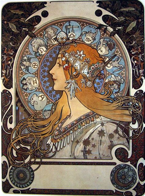 Zodiac: Alphonse Mucha (1897)