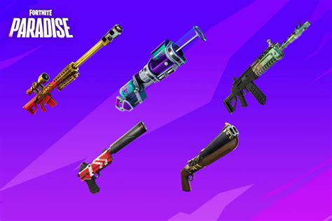 Where to find Exotic weapons in Fortnite Chapter 3 Season 4