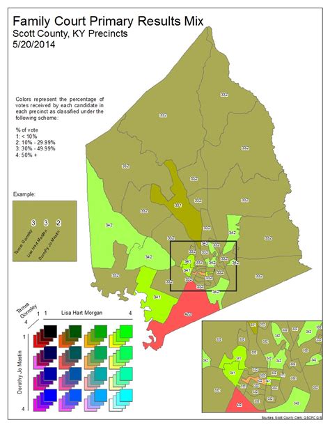 arcgis desktop - Creating multivariate choropleth map with diverging ...