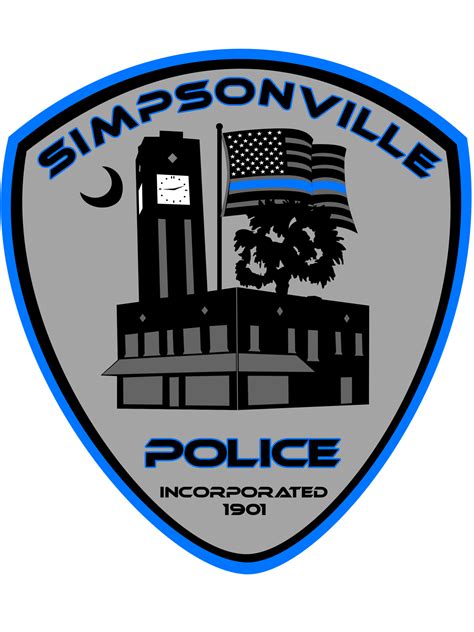 Police Department Patch Symbolism | Simpsonville South Carolina