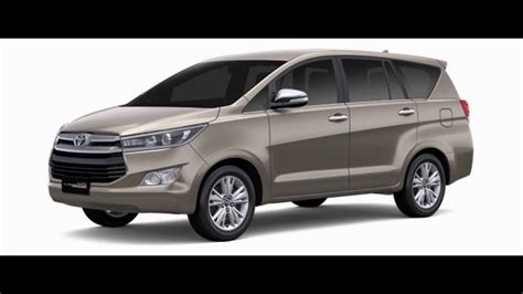 Toyota Innova Crysta 2016 || Colors || India - YouTube