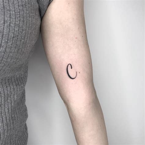 Letter C tattoo by Conz Thomas - Tattoogrid.net