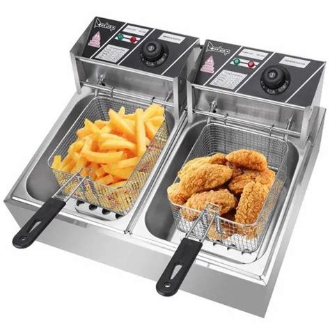 Electrical Deep Fryer, Size: 220x390x370, Capacity: 3 Liter To 10 ...