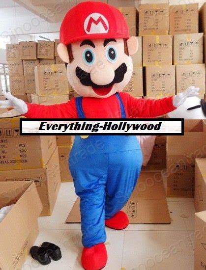 Super Mario Mascot Costume Gaming/Cartoon Character