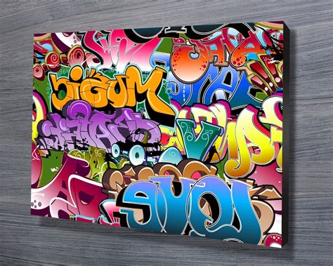 15 Collection of Personalized Graffiti Wall Art