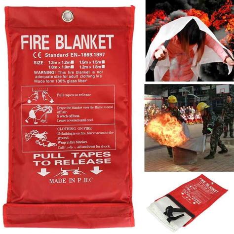 1x1m Fire Blanket | asghedom.com