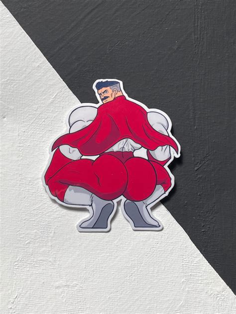 THICC Omni-man Sticker Meme Vinyl Stickers Invincible Show - Etsy