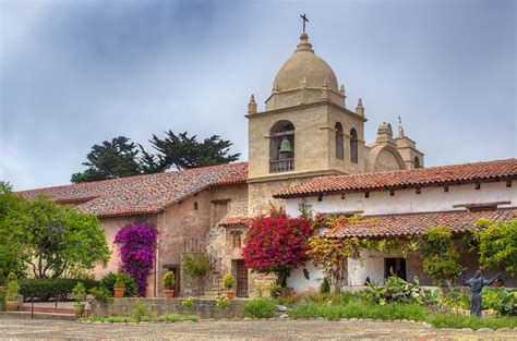 Facade Of The Chapel Mission San Carlos Borromeo De Carmelo Photograph ...