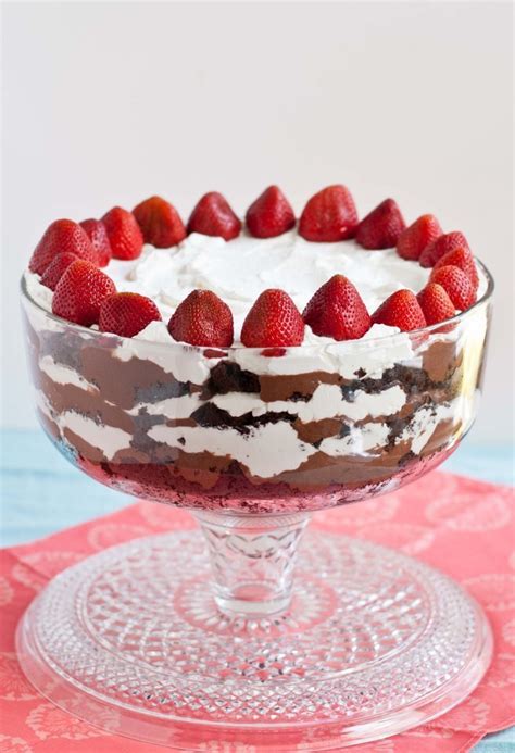 Triple Chocolate Punch Bowl Cake | FaveSouthernRecipes.com