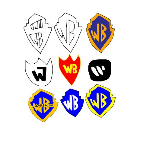 Warner bros logo history by chikamotokenji on DeviantArt