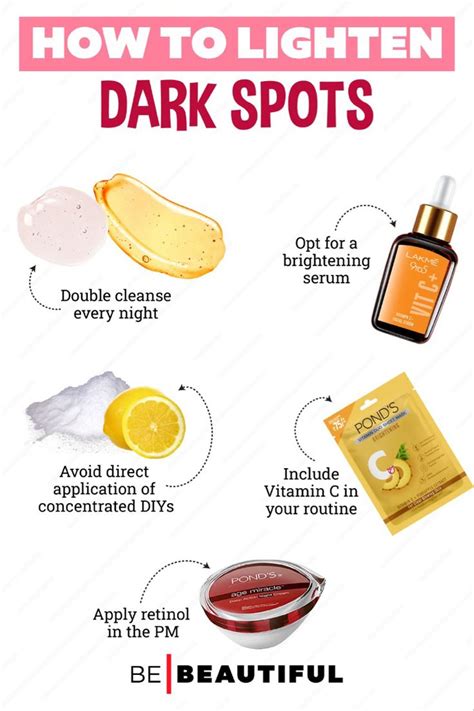 Remove Dark Spots Caused By Pimples: A Step-by-step Guide | Lighten ...