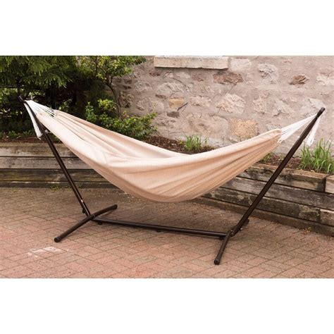 Vivere Hammocks Double Camping Hammock with Stand & Reviews | Wayfair