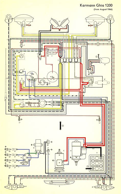 1974 Karmann Ghia Wiring Diagram