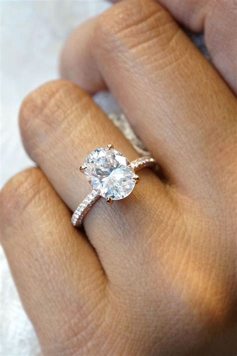 Oval Diamond Engagement Ring #104080 - Seattle Bellevue | Joseph ...