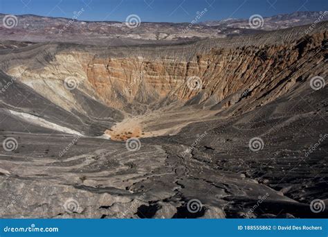 Ubehebe Crater, Death Valley National Park Stock Photo - Image of death ...