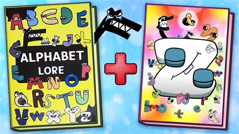 DIY Alphabet Lore 25 Gaming book Collection BIG & Small /Story Book ...