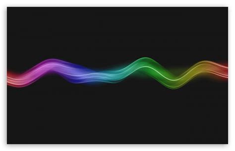 Rainbow Wave Ultra HD Wallpaper for 4K UHD TV & Desktop : Dual Monitor ...