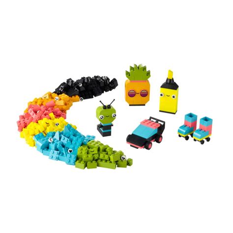 LEGO Classic Creative Neon Fun - Moore Wilson's