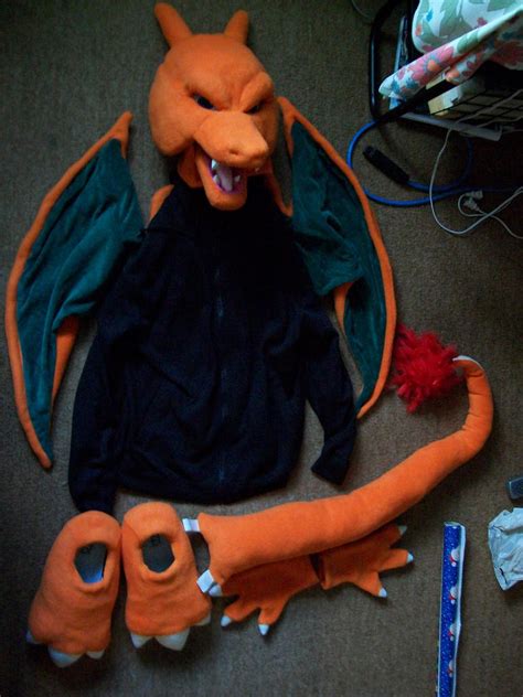 Charizard Partial Costume 1 by DarkDragonKai on DeviantArt