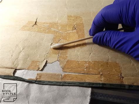 Conservation Treatment of a Hand-Drawn Map of Sarnia, Ontario, 1848 ...