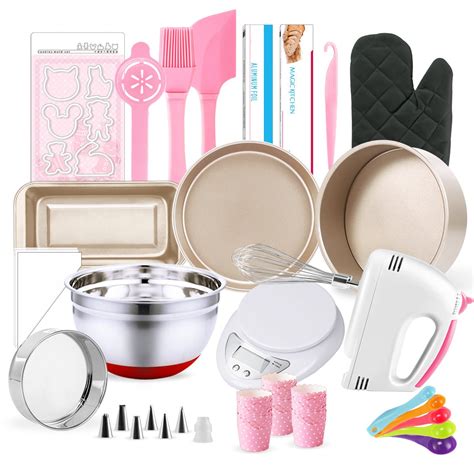 MCK Complete Cake Baking Set Bakery Tools for Beginner Adults - 21 PCS ...