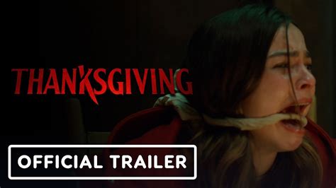 Thanksgiving - Official Teaser Trailer (2023) Patrick Dempsey, Addison ...