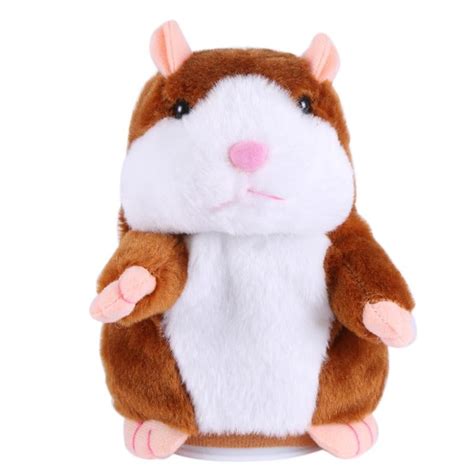 Actoyo Talking Hamster Plush Toys, Interactive Stuffed Plush Animal ...