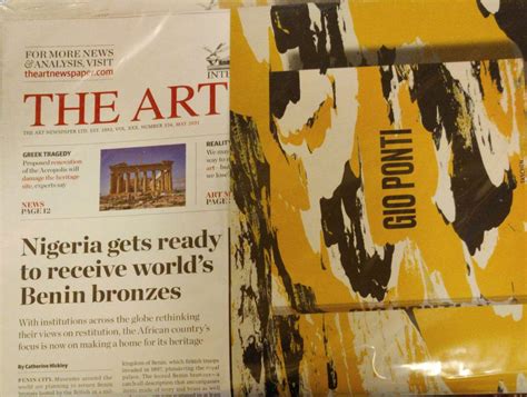 The Art Newspaper Magazine Subscription USA - magazinecafestore.com NYC