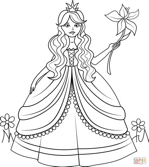 All The Princesses Coloring Pages