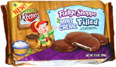 Keebler Fudge Shoppe Mint Creme Filled