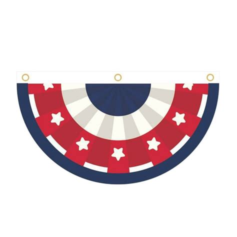 JeashCHAT Clearance 4th of July Bunting Flags Patriotic Bunting ...