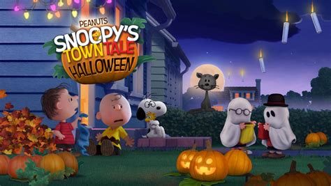 Download Charlie Brown And Peanuts Gang Halloween Wallpaper ...