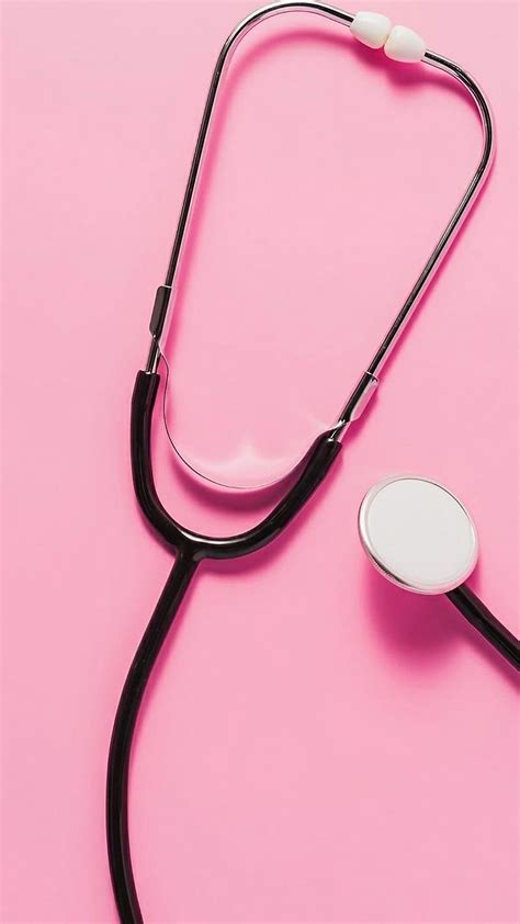 Stethoscope, Pink Background, medical device, HD phone wallpaper | Peakpx