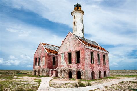 Abandoned Lighthouse on Klein Curacao