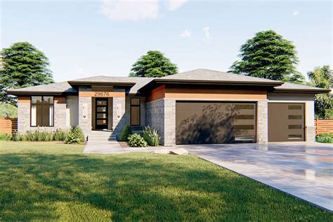 Plan 62739DJ: 3-Bed Modern Prairie House Plan - 1824 Sq Ft | Fashadas ...