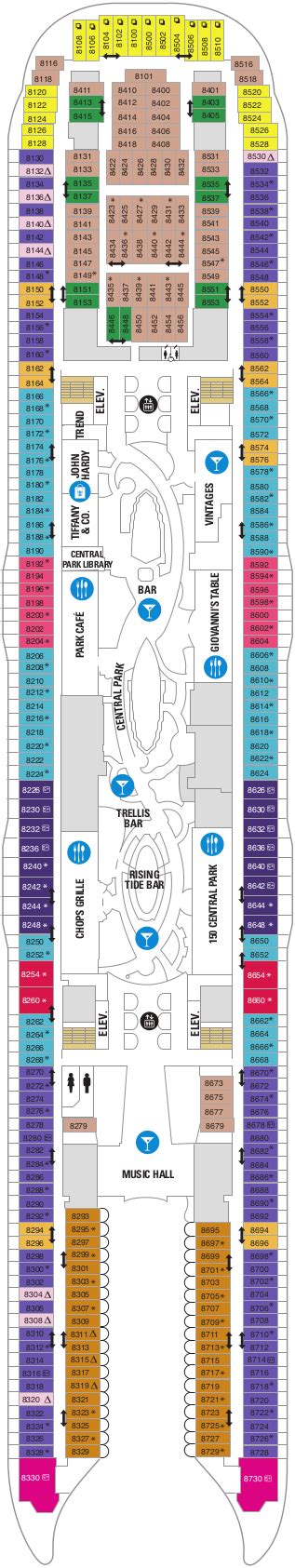 Royal Caribbean's Oasis of the Seas Cruise Ship, 2021, 2022 and 2023 ...