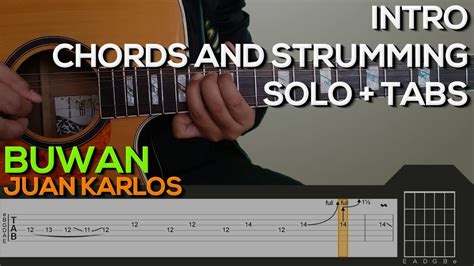 Juan Karlos - Buwan Guitar Tutorial [INTRO, SOLO, CHORDS AND STRUMMING ...