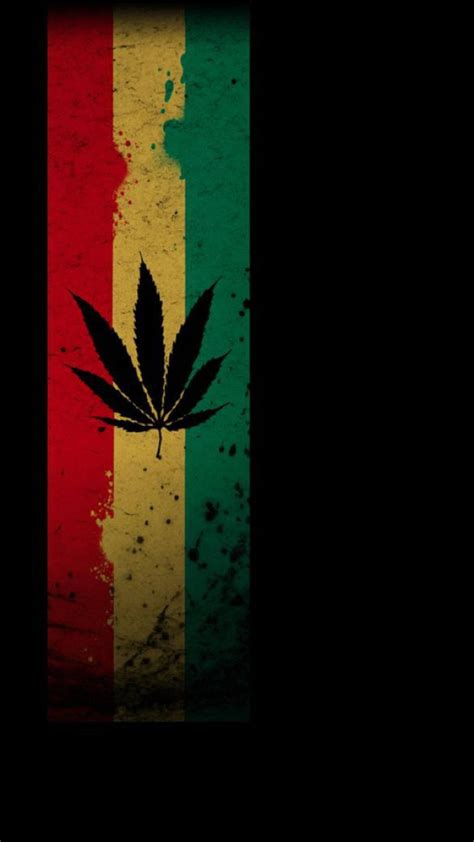 Download Jamaican Weed For Iphone Wallpaper | Wallpapers.com