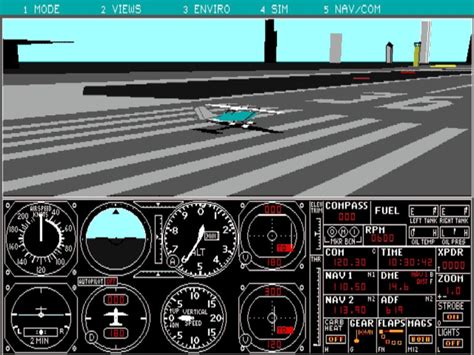 FSHistory: El primer Microsoft Flight Simulator de 1982 para jugar ...