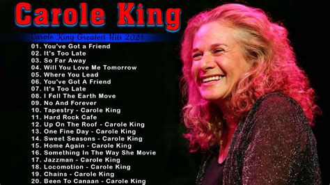 Carole King Best Hits || Best Of Carole King - Carole King greatest ...