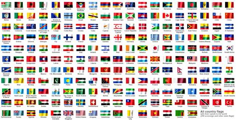 Country Flags Of The World With Images And Names - Bank2home.com