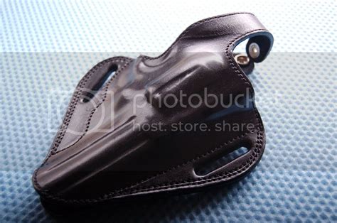 Taurus 66 .357 Magnum Revolver Leather Holster 4 inch black tan