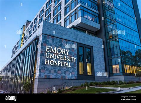 Emory University Hospital in Atlanta, Georgia. (USA Stock Photo - Alamy