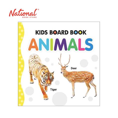 KIDS BOARD BOOK ANIMALS BOARD BOOK - BOOKS FOR KIDS