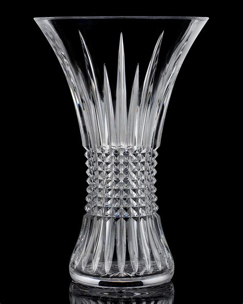 Waterford Crystal Lismore Diamond 12" Vase | Neiman Marcus